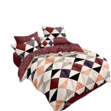 fashion Bedding Set luxury King size egyptian 100% cotton material double duvet set bed sheet